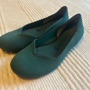 Rothy's Green Knit Flats for Everyday Comfort